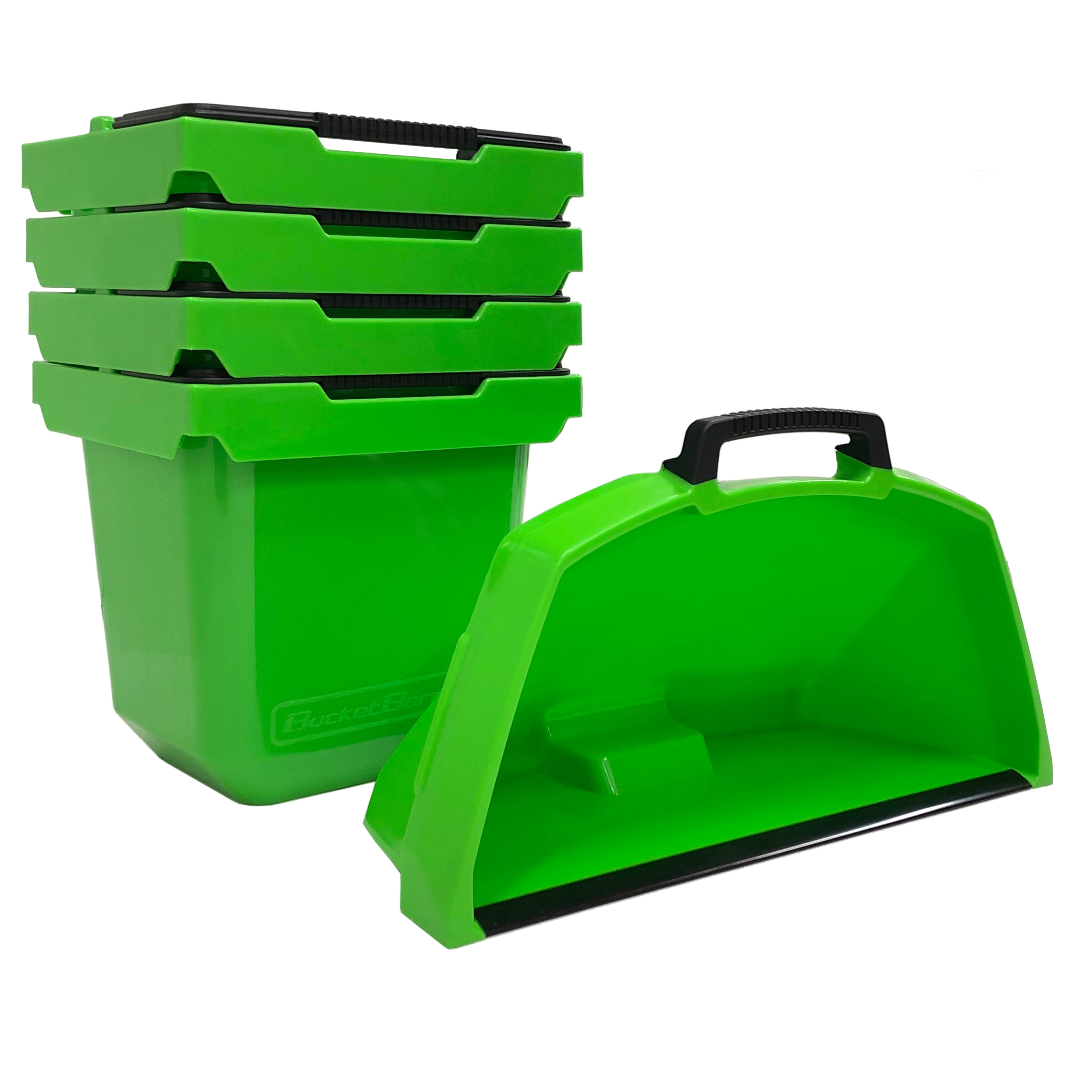 BucketBarrow Urban88 4 Bucket & Scoop Set